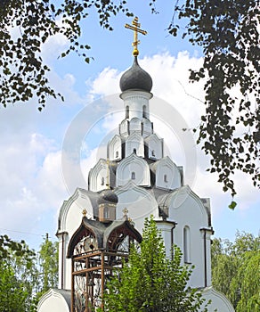 Orthodox church chapel in Minsk, Belarus