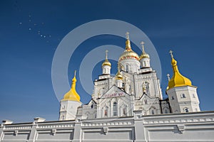 Orthodox church of the complex Pochayiv Lavra.