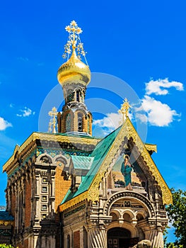 The Orthodox Church in Darmstadt, Germany photo