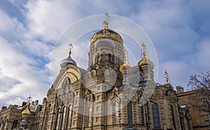 Church of the Dormition of the Mother of God in Saint Petersburg, Russia