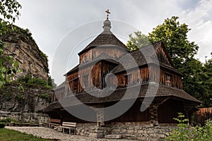 Orthodox church of the Exaltation of the Holy Cross in Kamianets-Podilskyi city.