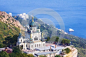 Orthodox church in Foros, Crimea