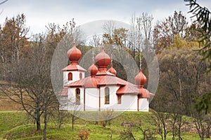 Orthodox church, in Hrabova Roztoka, Slovakia