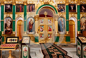 Orthodox church interior