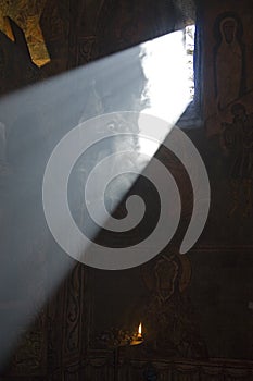 Orthodox Church Interior, Mestia, Georgia