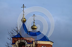 Orthodox Church in Kaluga region (Russia).