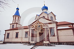 Orthodox church in Losinka village, Podlasie region of Poland
