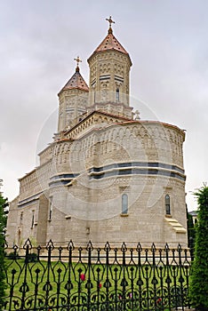 Orthodox church. Monastery of the Three Hierarchs - landmark attraction in Iasi, Romania