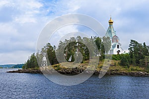 Orthodox Church Nikolsky Skete on Valaam Island - Karelia Russia