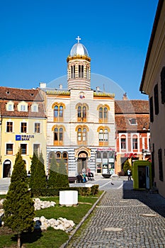 Orthodox Church at Piata Sfatului- the center of Brasov