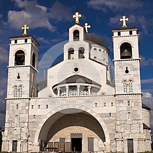 Orthodox Church in Podgorica, Montenegro photo