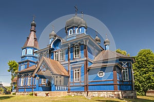 Orthodox church in Puchly village north eastern Poland