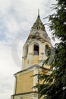 The Orthodox Church in the Russian town of Meshchovsk Kaluga region.