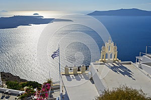 Orthodox Church on Santorini Island