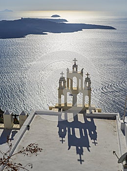 Orthodox Church on Santorini Island