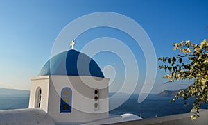 Orthodox Church on Santorini Island