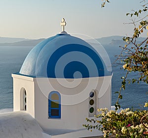 Orthodox Church on Santorini Island