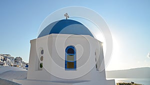 Orthodox Church on Santorini Island