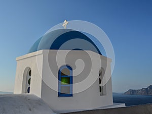 Orthodox Church on Santorini Island