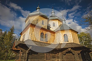 Orthodox Church of St. Michael the Archangel in Bystre photo