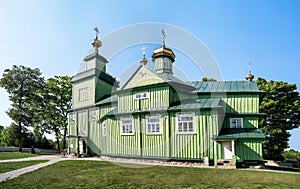 orthodox church of st. michael the archangel in trzescianka