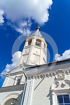 Orthodox church of the 18th century in baroque style, Venev, Tula region, Russia photo