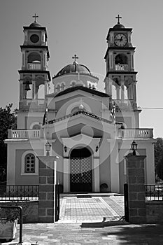 Orthodox church in the town of Georgioupoli on the island of Crete