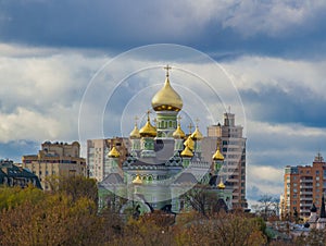 The Orthodox Church in Ukraine. Pokrovsky monastery in Kyiv. Kiev-Pokrovsky Monastery, Monastery of the Intercession of