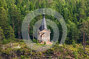 Orthodox Church on Valaam Island - Karelia Russia