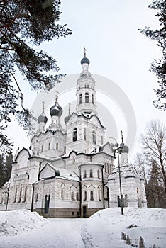 Orthodox church in Zelenogorsk Town near St Petersburg. Russia