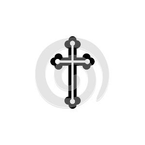 Orthodox cross icon. Element of religious culture icon. Premium quality graphic design icon. Signs, outline symbols collection ico