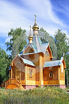 Orthodox faith.Chapel in the monastery