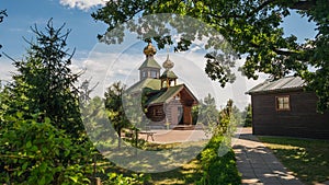 Orthodox hermitage in Odrynki, Podlaskie, Poland