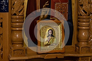 Orthodox Icon on Iconostasis