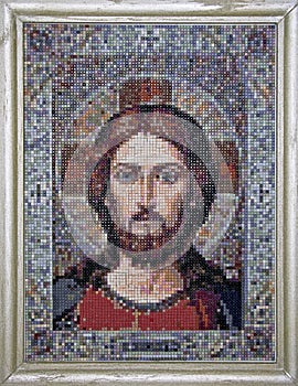 The Orthodox icon of Jesus Christ, 3D diamond goblen