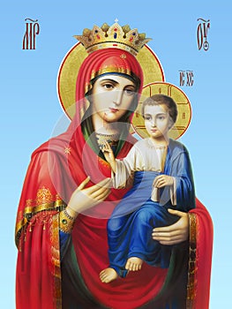 Orthodox icon of the Mother of God