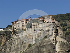 Orthodox monasteries Meteora, Kalambaka Greece.