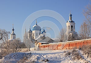 Orthodox monastery in Bogolubovo. Russia