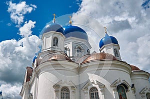 Orthodox monastery in Bogolyubovo,