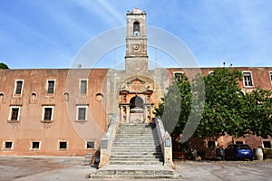 Orthodox monastery on island Crete