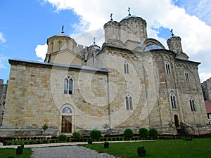 Orthodox Monastery Manasija in Despotovac, Serbia photo