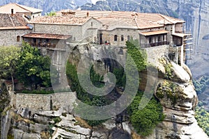 Orthodox, monastery at Meteora near Kalambaka in G photo