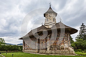 The orthodox monastery of Moldovita,Bucovina,Romania.