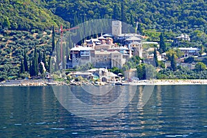 Orthodox monastery Mount Athos Greece