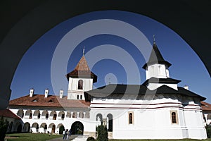 Ortodoxo monasterio en rumania 