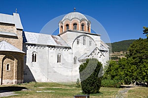 The orthodox monastery Studenica in Serbia