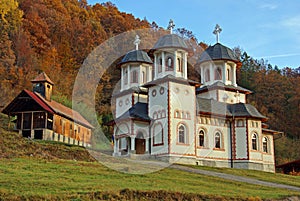 Orthodox monastery in transylvania