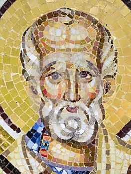 Orthodox mosaic icon