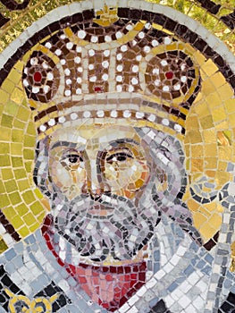 Orthodox mosaic icon