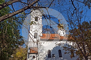 Orthodox Nikolas Church in City of Novi Sad, Serbia
